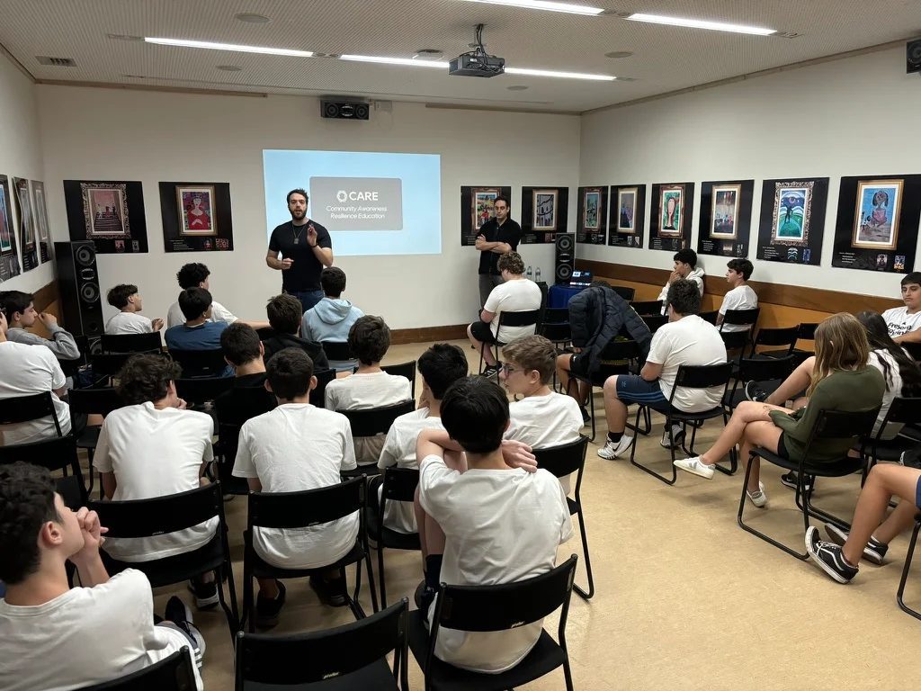 Participants in a CARE community awareness session